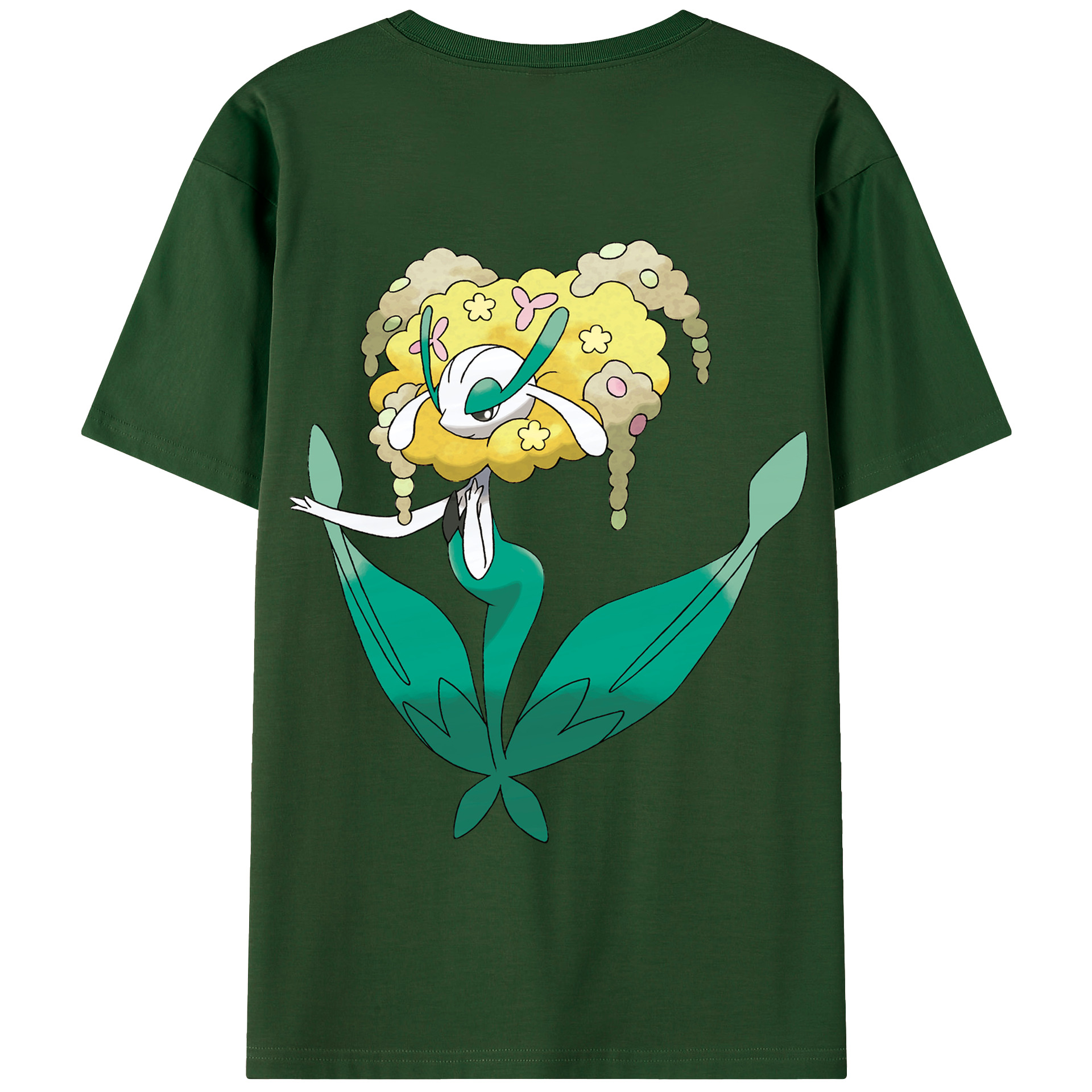 （画像用） ポケットモンスター Pokémon 綿100％半袖Tシャツ（背面プリント）